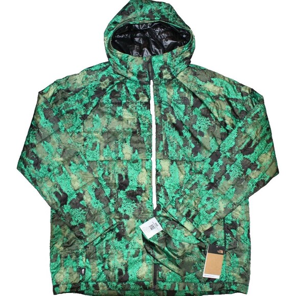 THE NORTH FACE Mens Circaloft Insulated Hoodie Jacket Optic Emerald NWT $215 XXL - Picture 1 of 7